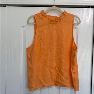 J. Crew Bright Orange Tank Top